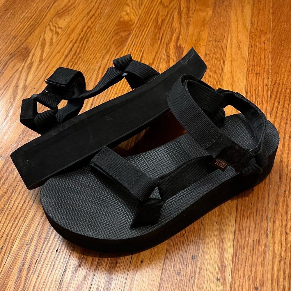 Teva platform sandals